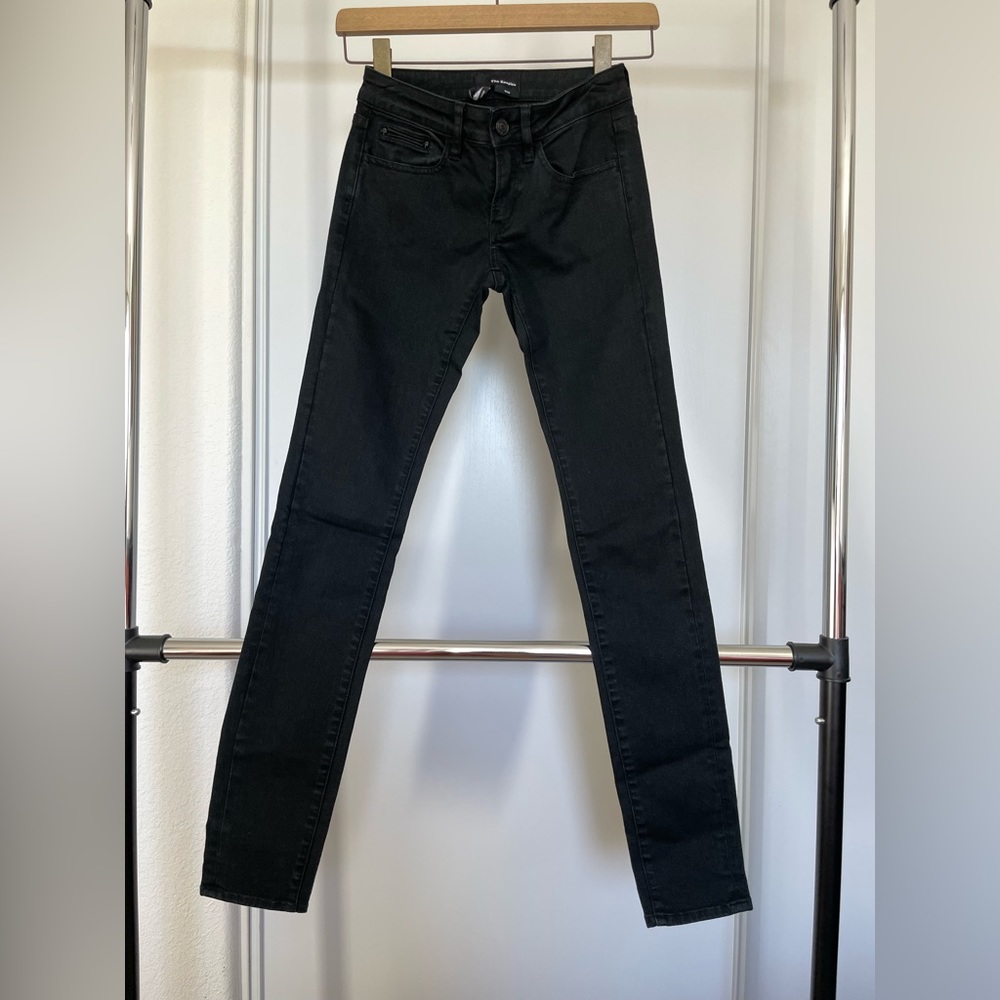 The Kooples Skinny Black Stretch Denim